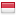 The flag of Indonesia