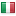 The flag of Italy