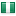 The flag of Nigeria